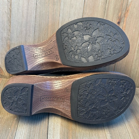 Josef Seibel‎ Lily Black Clogs size 36 (5.5 US) - Picture 3 of 6